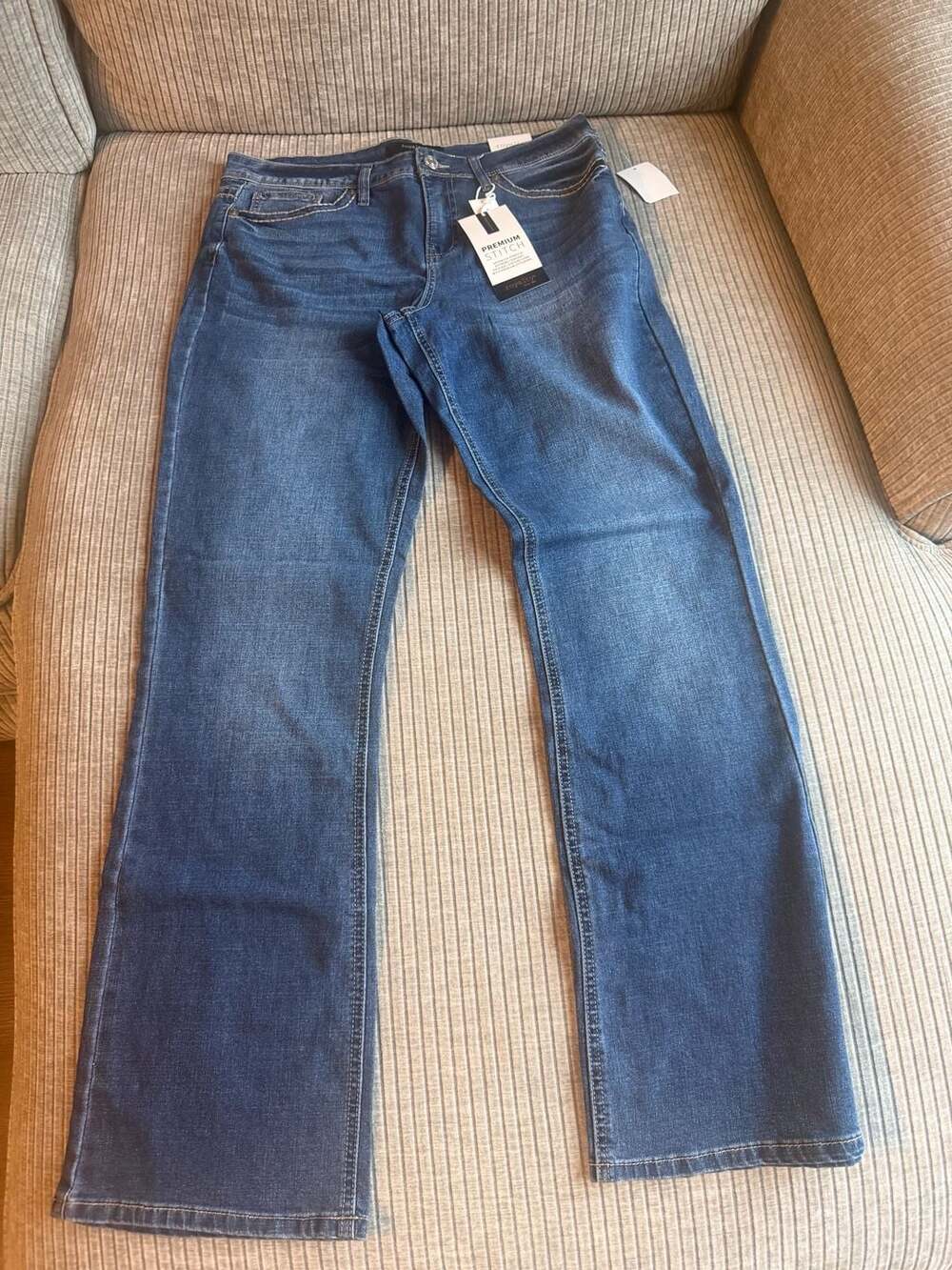 Royalty For Me Premium Stitch Advanced Stretch Women's Jeans Size 10 - Picture 3 of 7